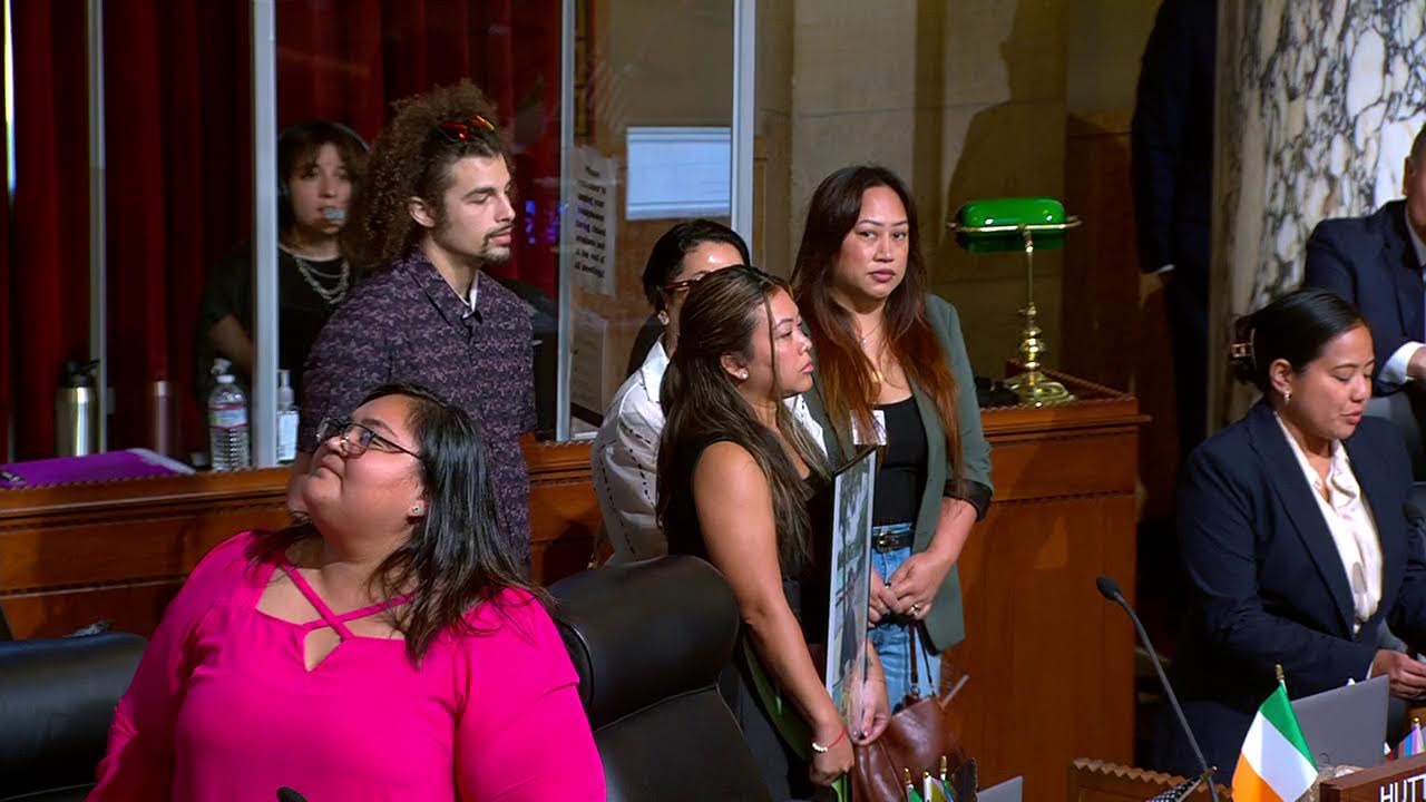 LA City Council meeting chamber on April 24, 2026